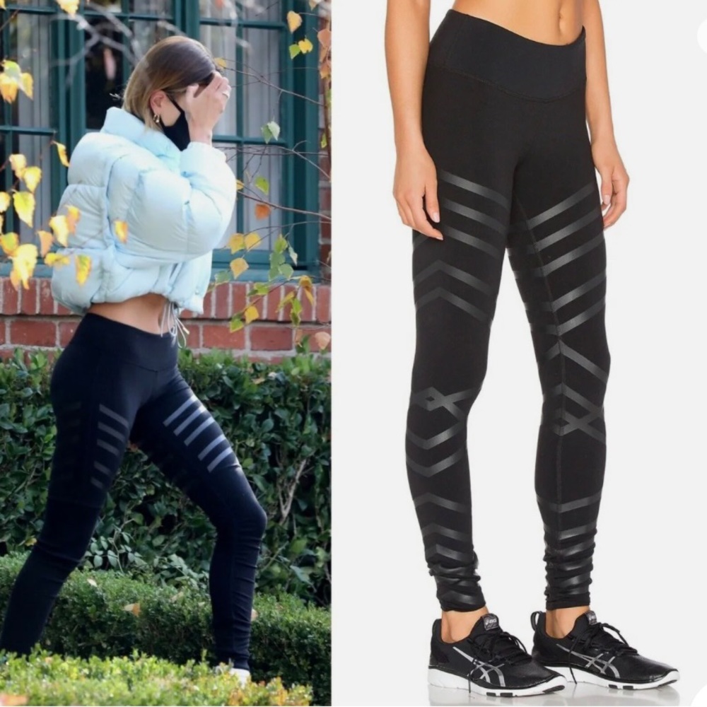 Alo Yoga Airbrush Lineal Legging Black
